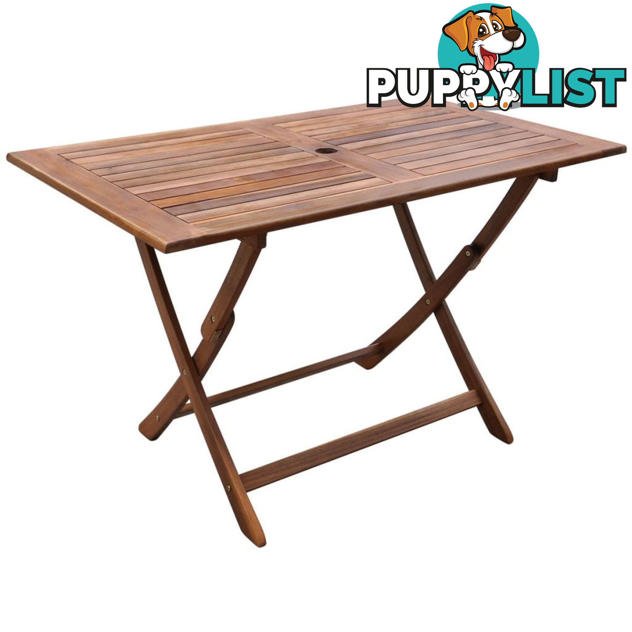 Outdoor Dining Table Acacia Wood - Unbranded - 4326500416476