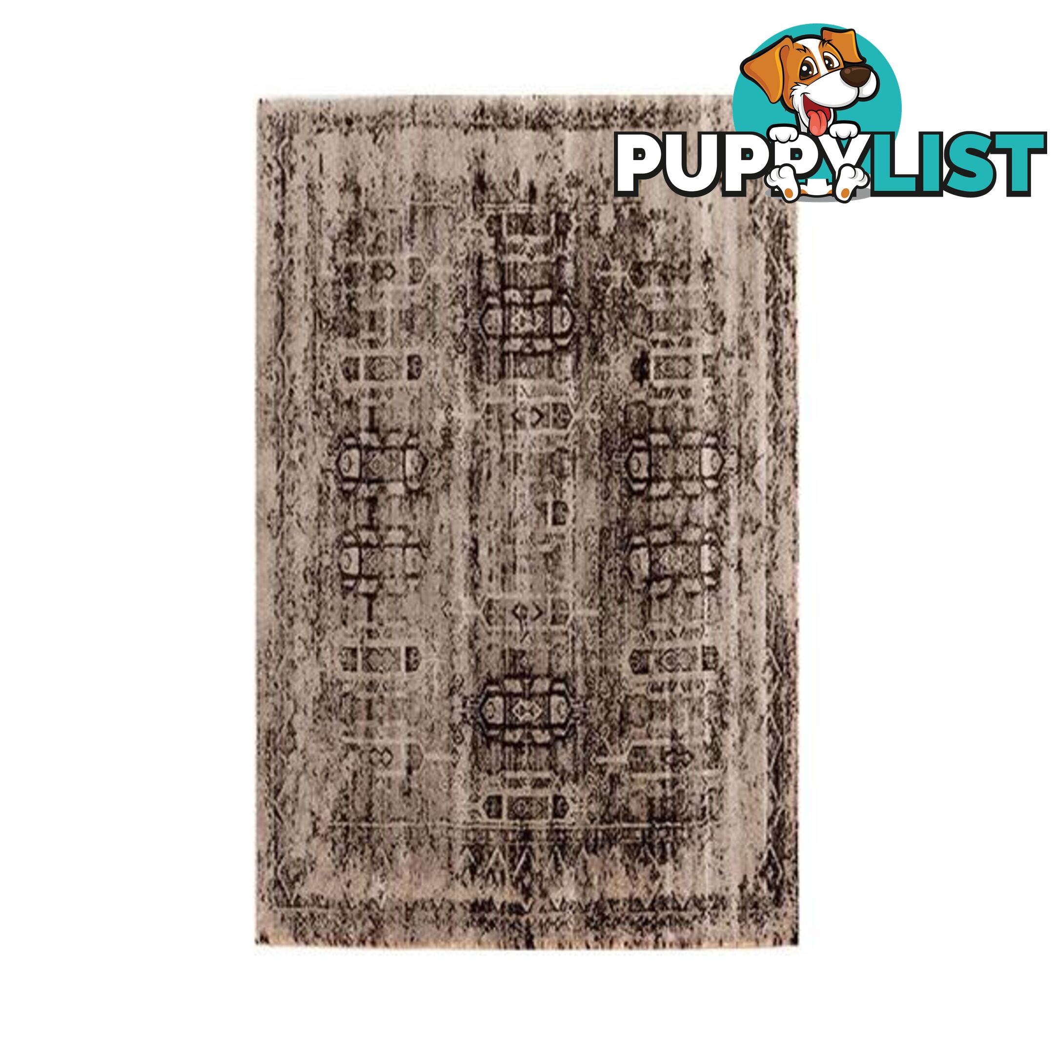 Polypropylene Dark Beige Rug 200 X 290 Cm - Unbranded - 9476062104160