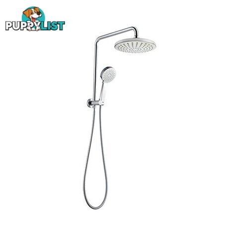 Luxury Round Chrome Rainfall Shower Head & Handheld Head Spray - Unbranded - 4326500272454