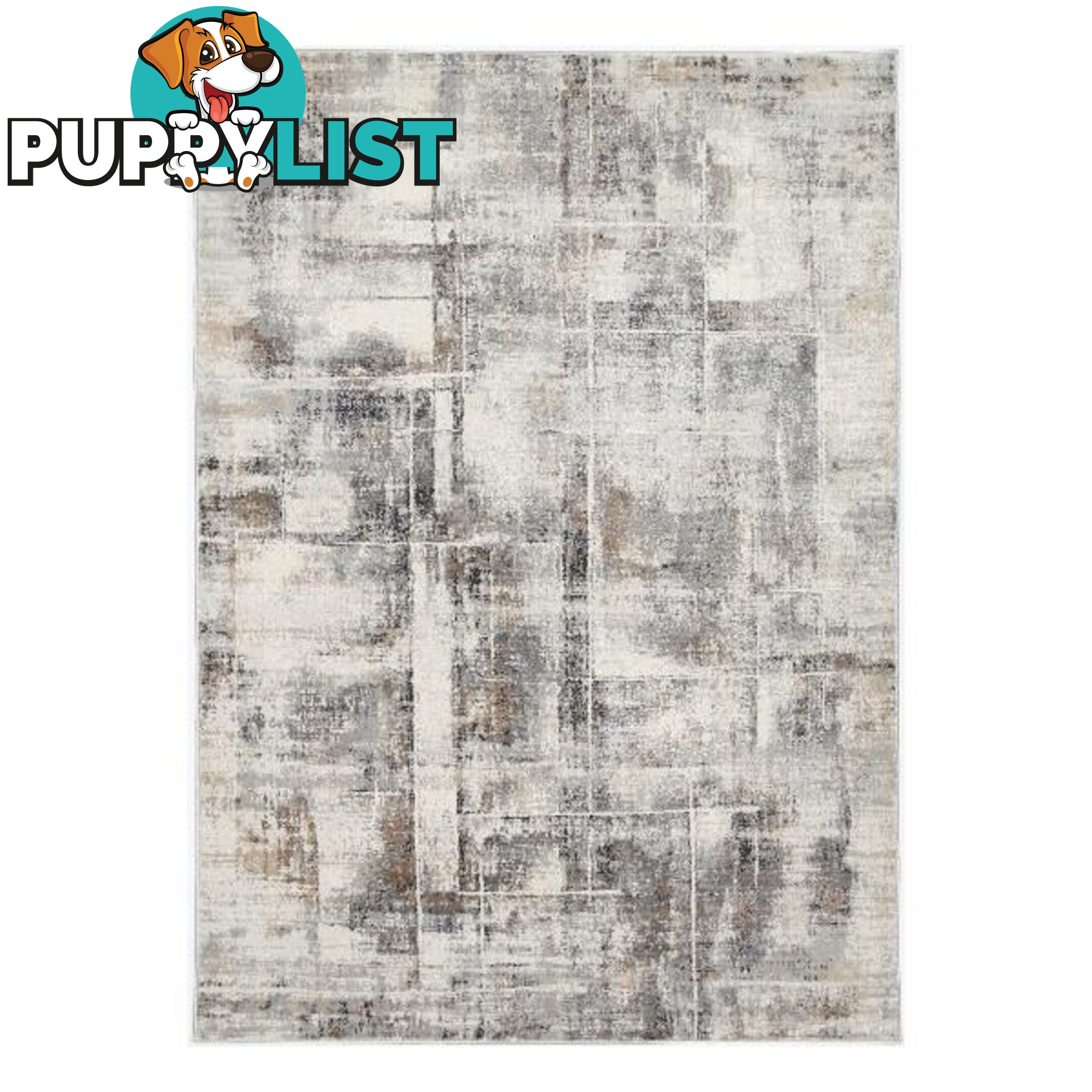 Expressions Beige Grey Modern Rug - Unbranded - 9315512147022