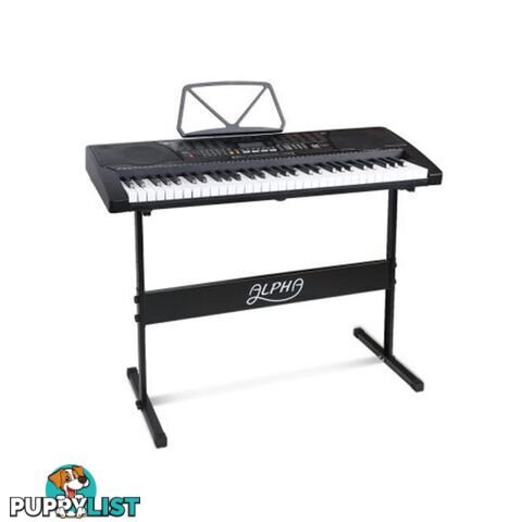 Alpha 61 Keys Lighted Electronic Keyboard - Alpha - 7427046182386