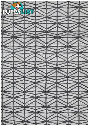 Visions Winter Pewter Prestige Modern Rug - Unbranded - 9375321829267