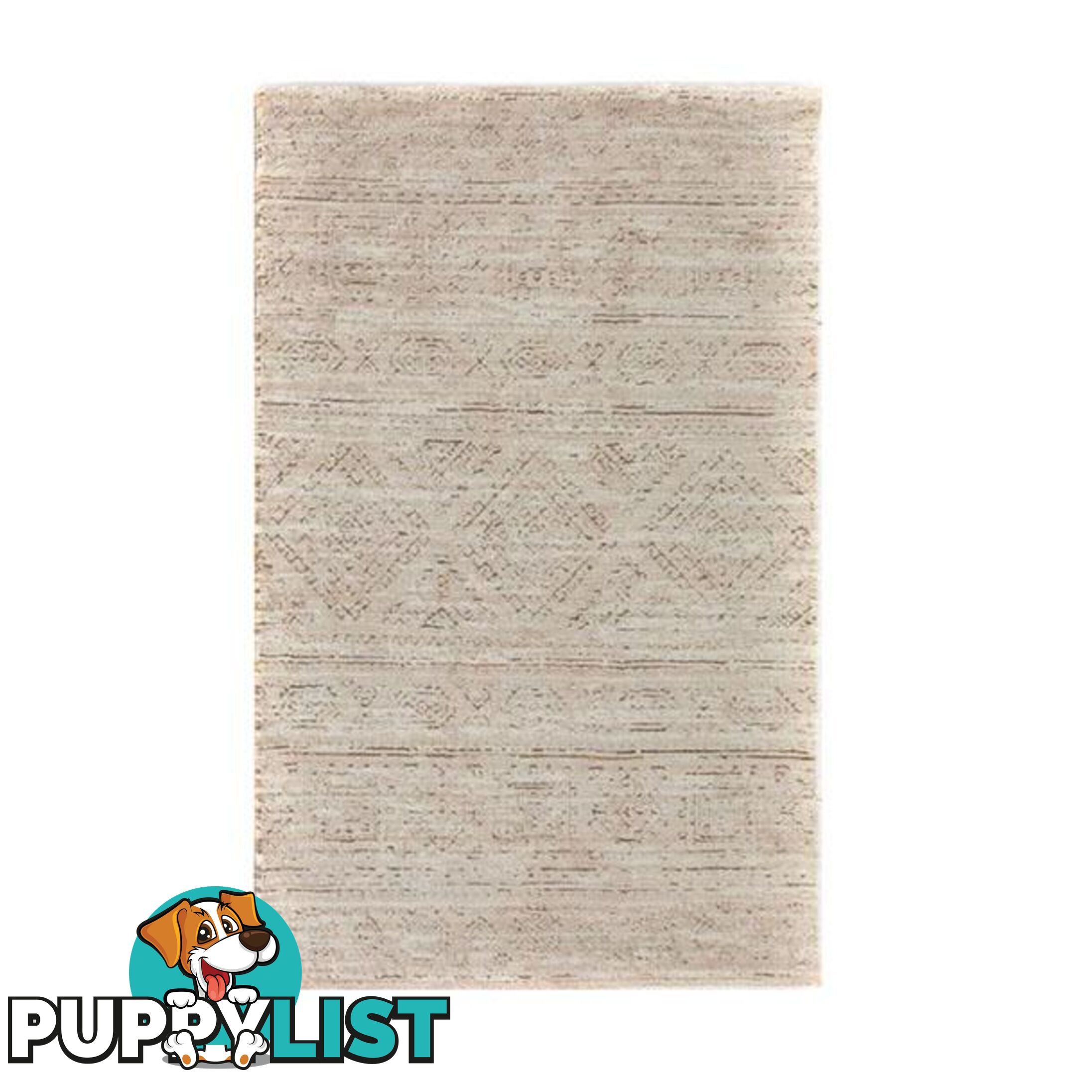 Polyester Beige Luxe Rug 155 X 225 Cm - Unbranded - 9476062131012