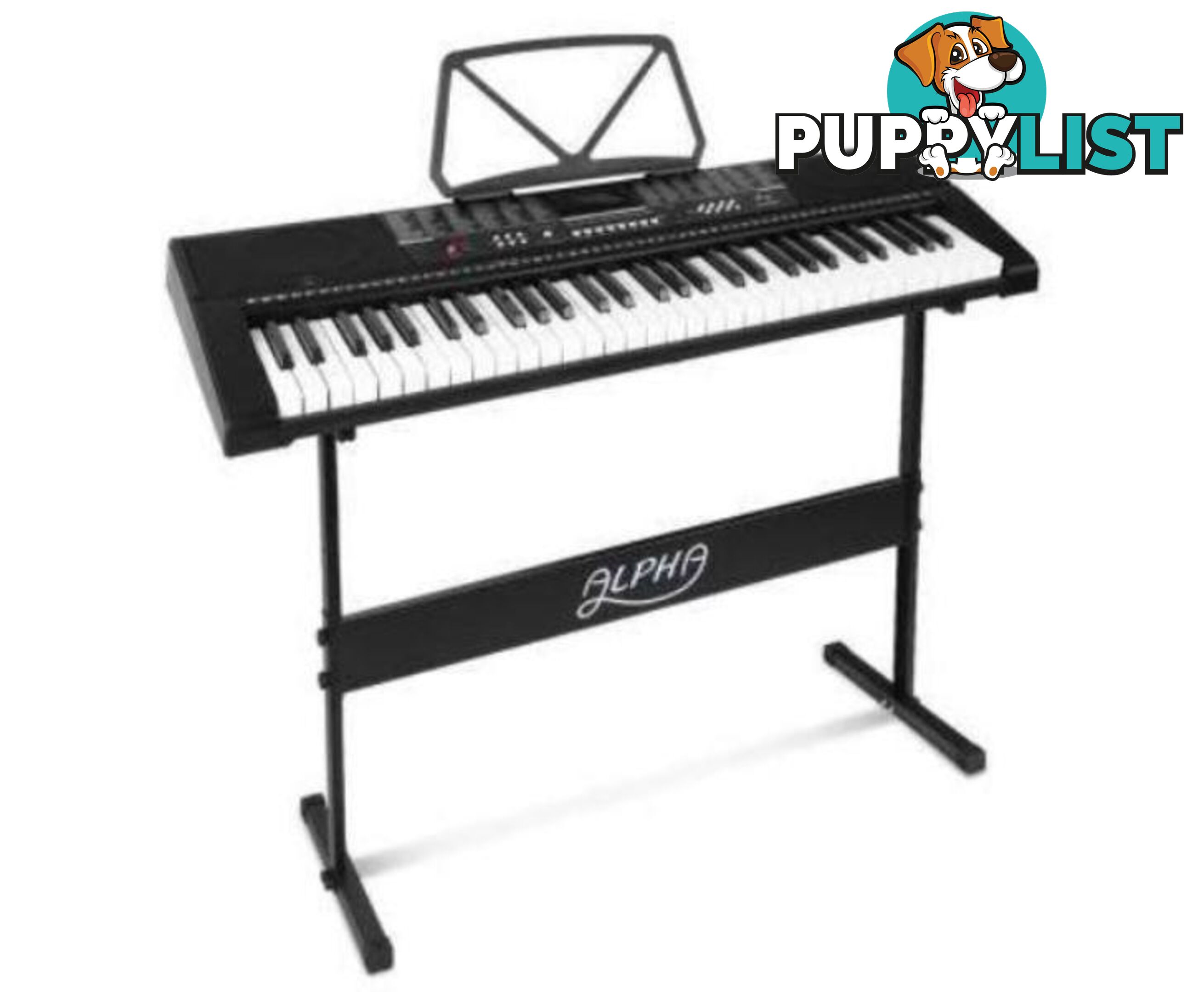 61-Key Electronic Keyboard EK-63 - Alpha - 9350062014387