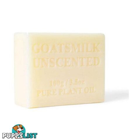 4X 100G Goats Milk Soap Unscented Bar Sensitive Skin Pure Natural - Orku - 7427005862175