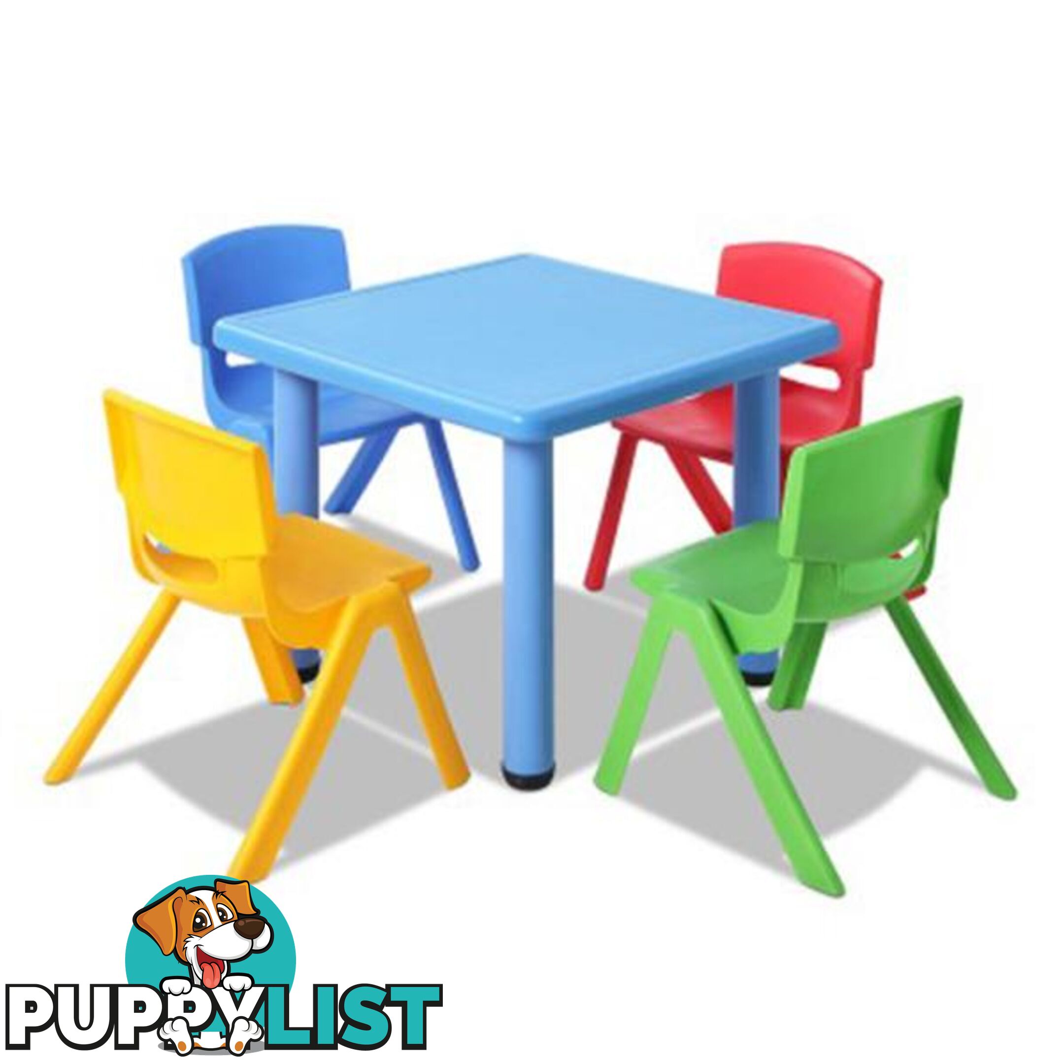 Keezi 5 Piece Kids Table And Chair Set - Keezi - 7427046187404