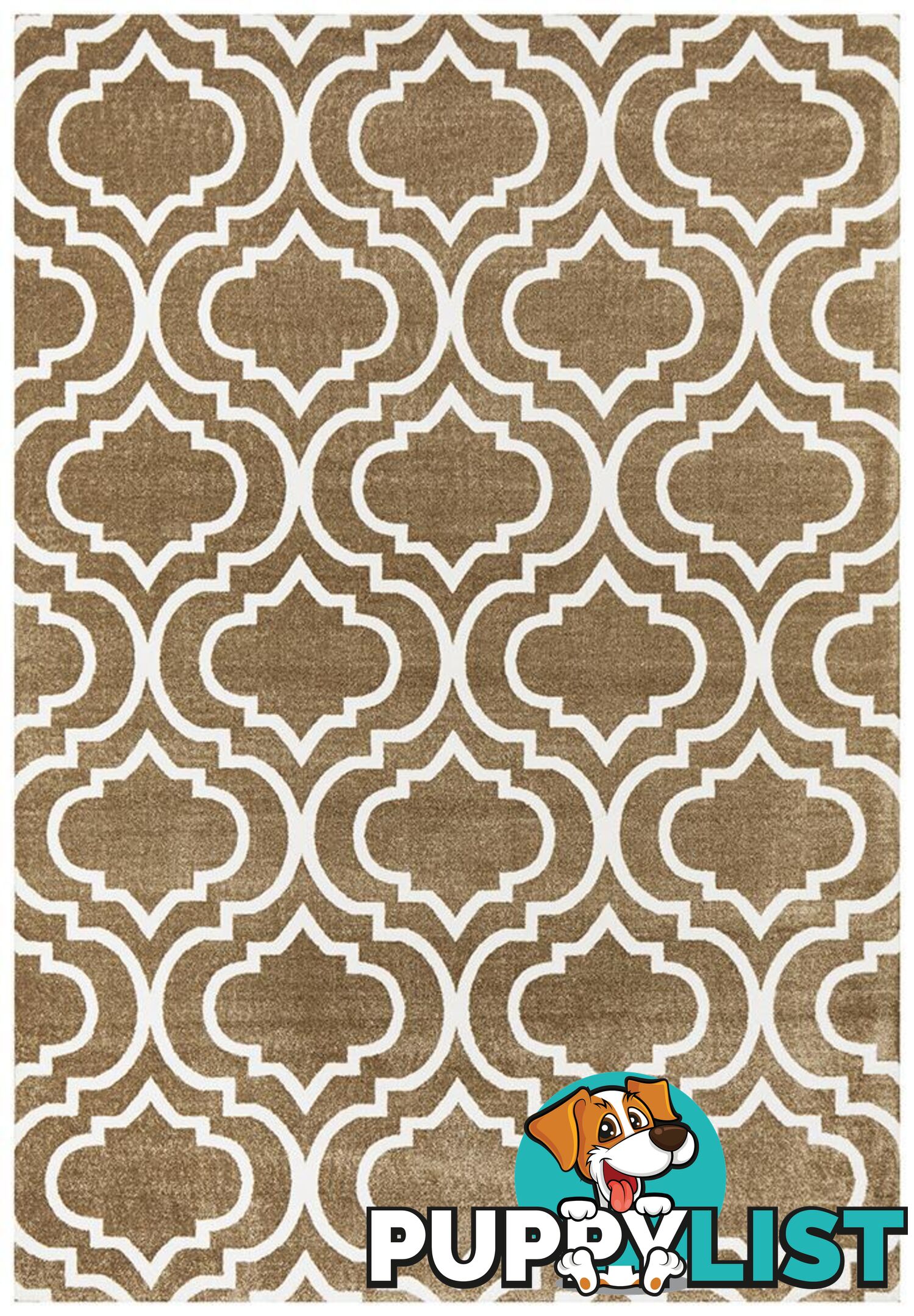 City Modern Trelliss Design Ash Rug - Unbranded - 787976580049