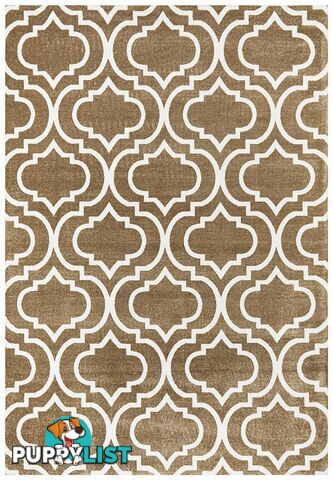 City Modern Trelliss Design Ash Rug - Unbranded - 787976580049