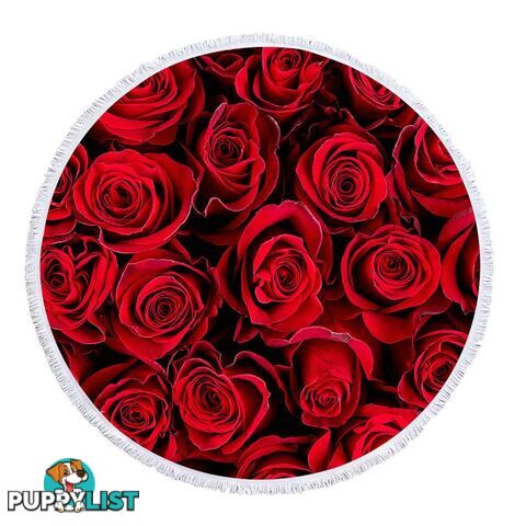 Full of Roses Beach Towel - Towel - 7427046341424