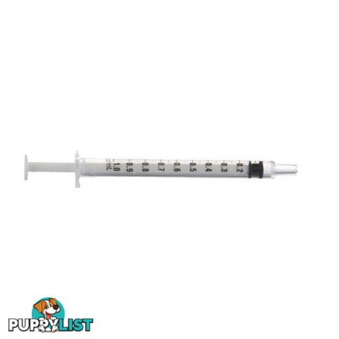 Terumo 1ml Tuberculin Luer Slip Syringe 1cc Plastic Syringes - Terumo - 9352827008761