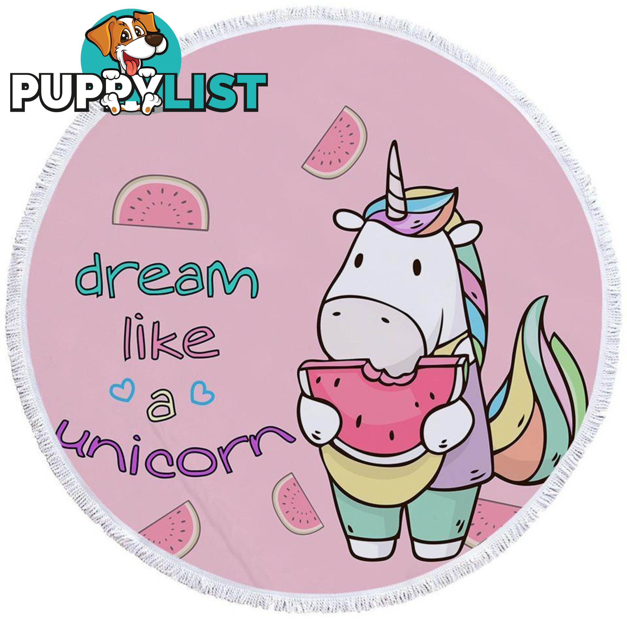 Dream Like a Unicorn Beach Towel - Towel - 7427046314923