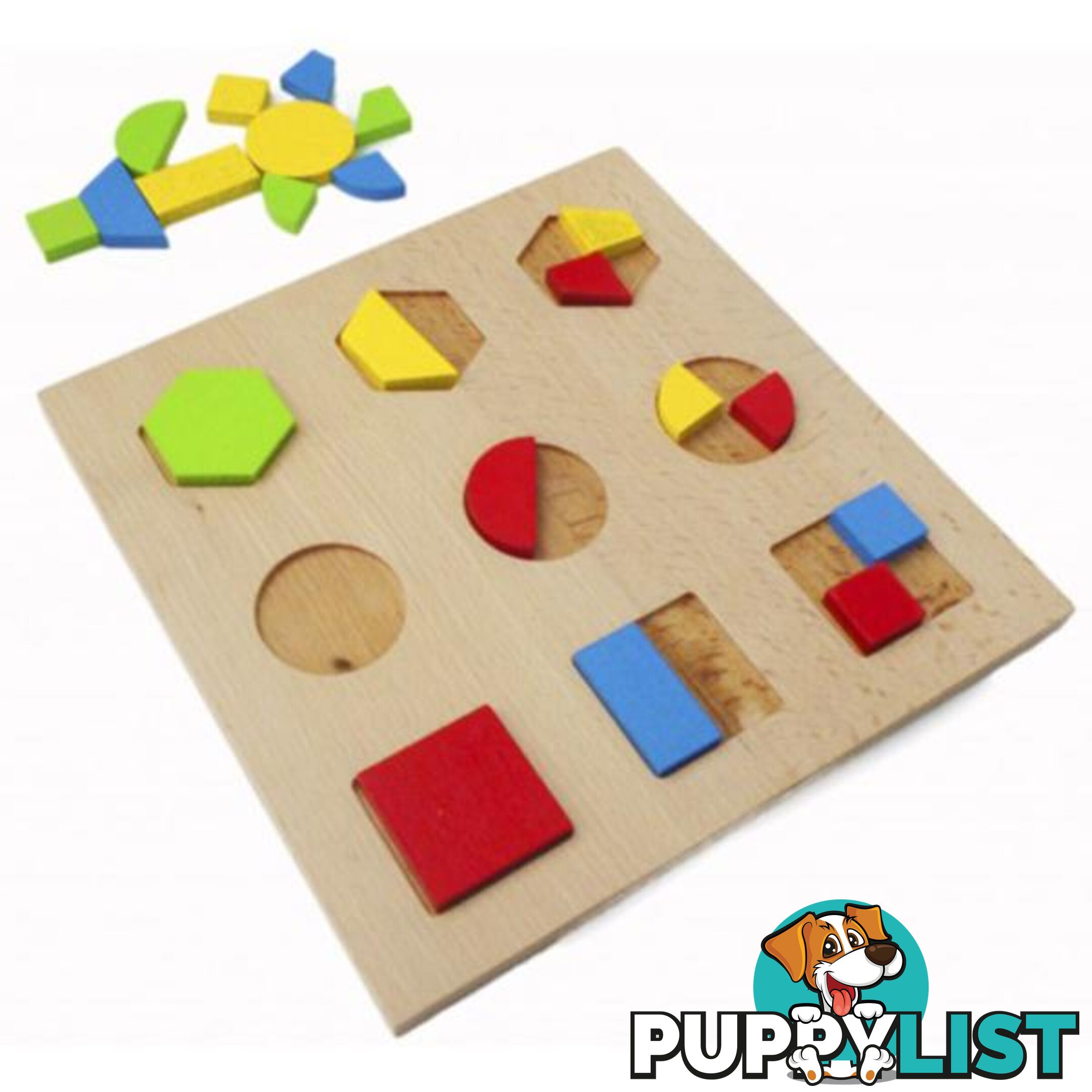 Geo Shape Puzzle - Qtoys - 8936074260069