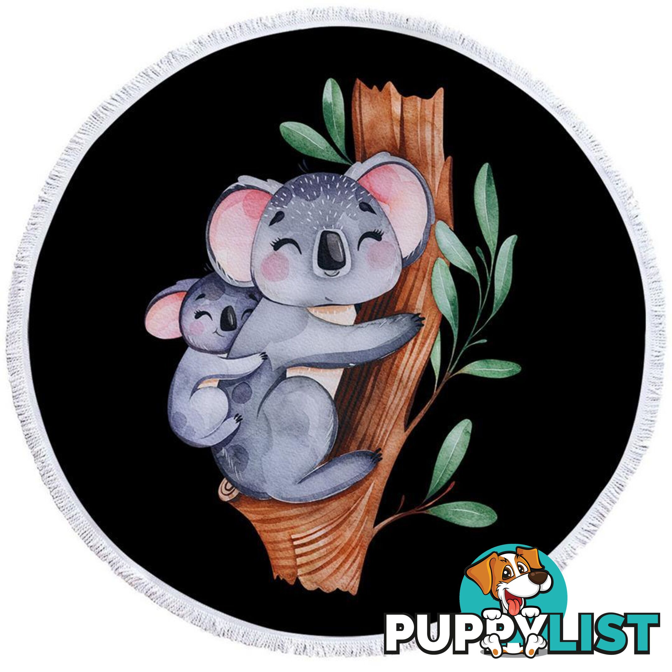 Cute Koalas Beach Towel - Towel - 7427046344760