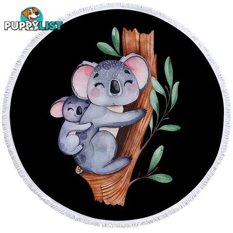 Cute Koalas Beach Towel - Towel - 7427046344760