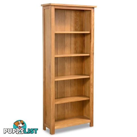 5-Tier Bookcase Oak 60 x 22.5 x 140 Cm - Unbranded - 9476062043049