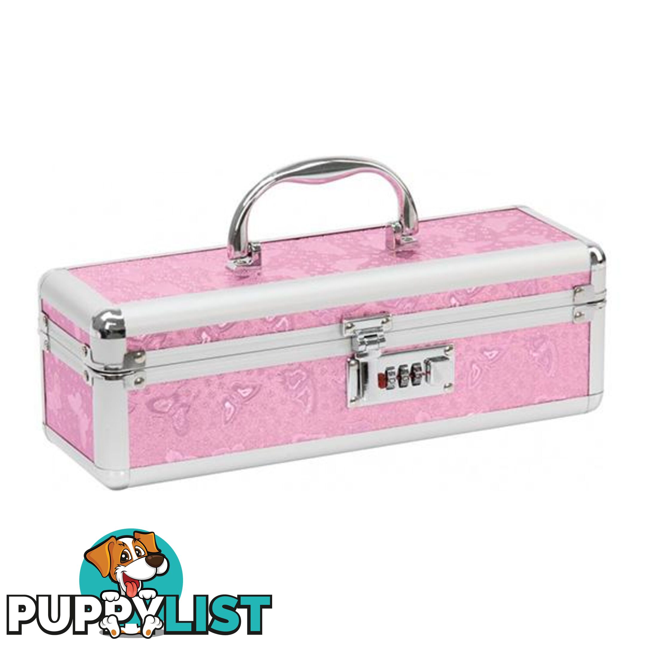 Lockable Vibrator Case Pink - Adult Toys - 677613099167