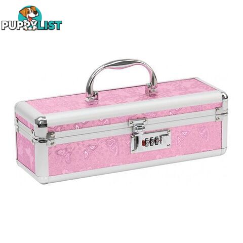 Lockable Vibrator Case Pink - Adult Toys - 677613099167