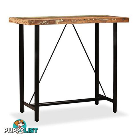 Bar Table Solid Reclaimed Wood - Unbranded - 7427046166621