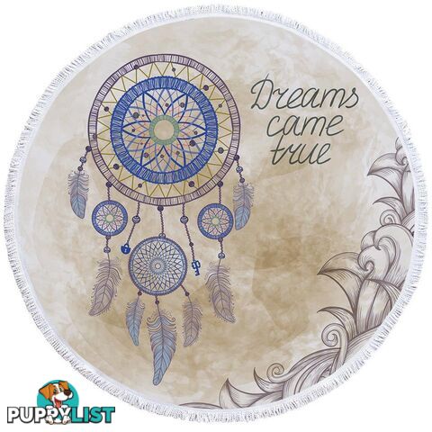 Inspirational Dream Catcher Beach Towel - Towel - 7427046321457