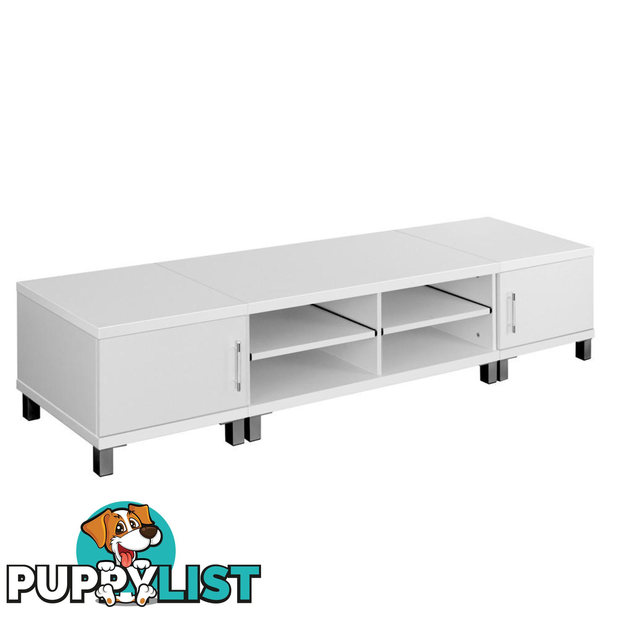 TV Stand Entertainment Unit Lowline Cabinet Drawer - Artiss - 4344744420400