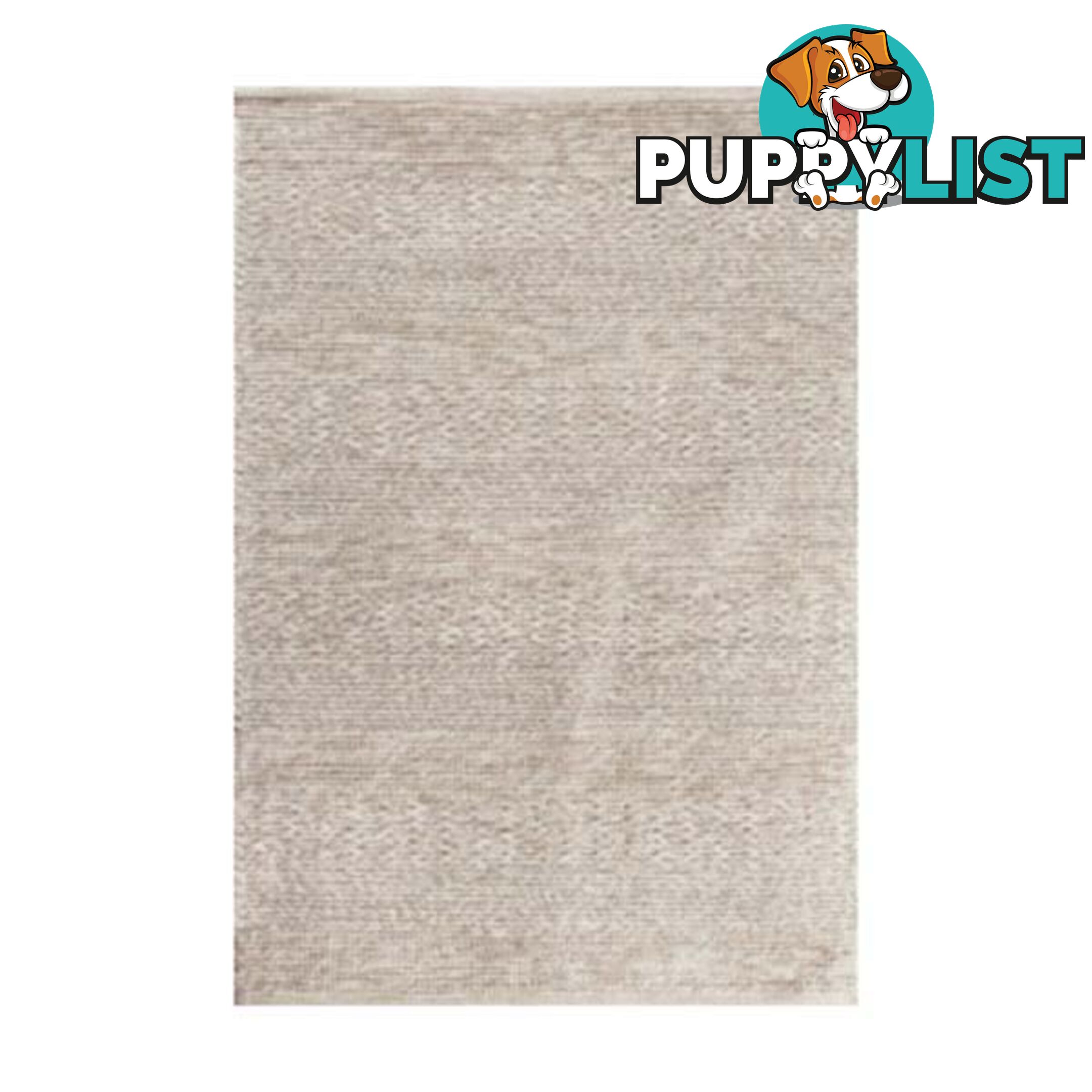 Oatmeal Sumak Wool Flatwoven Rug - Unbranded - 7427046216388