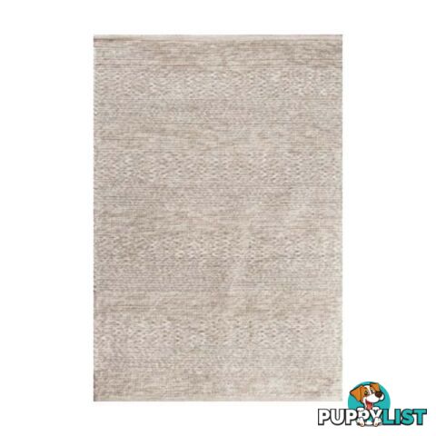 Oatmeal Sumak Wool Flatwoven Rug - Unbranded - 7427046216388