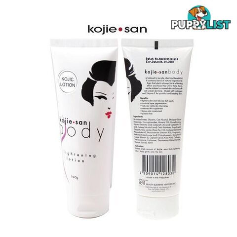 Body Lightening Lotion 100G Skin Whitening Brightening Collagen Kojic - Unbranded - 7427046261067