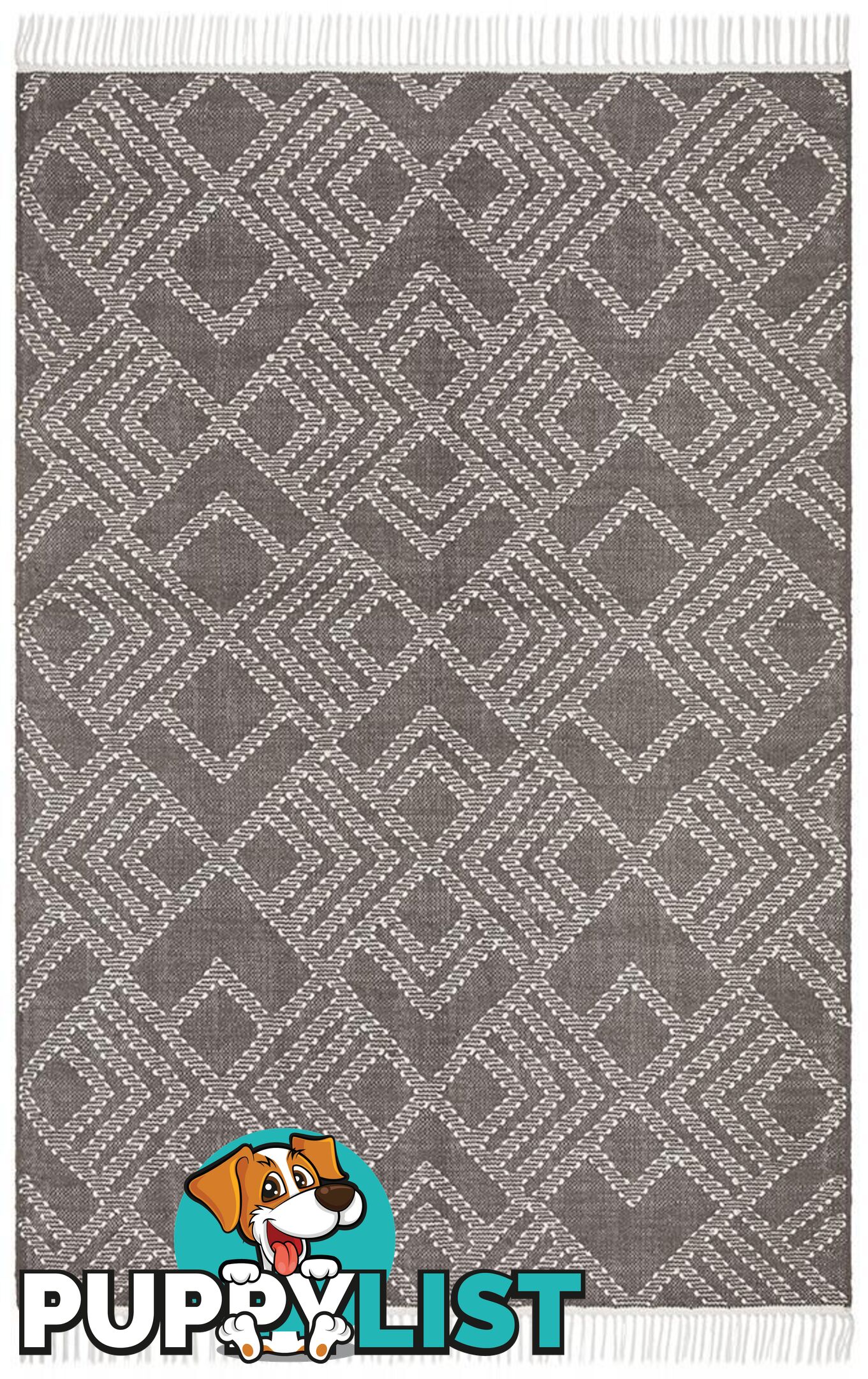 Miller Rhythm Symphony Grey Rug - Unbranded - 9375321831888