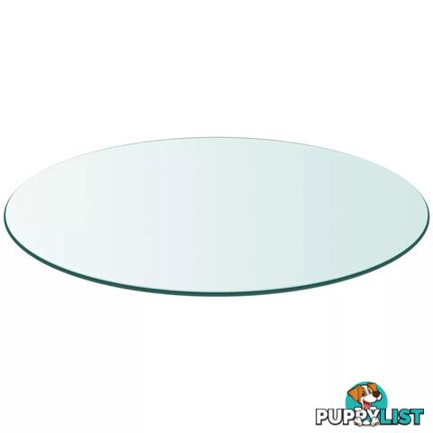 Table Top Tempered Glass Round 700 Mm - Unbranded - 9476062041939