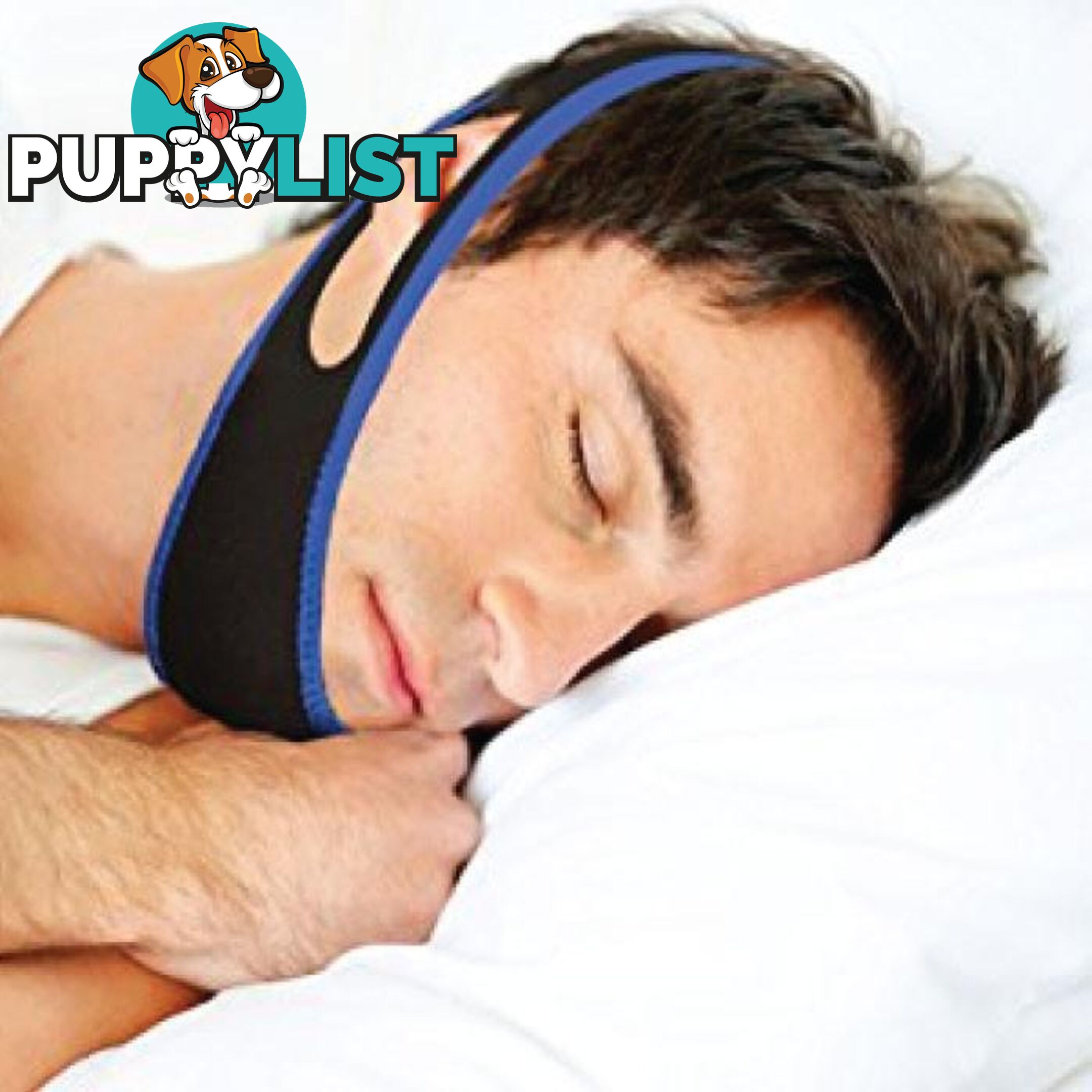 Adjustable Chin Strap Jaw Brace Anti Snore Quality Sleep Snoring Aid - Unbranded - 4344744413532