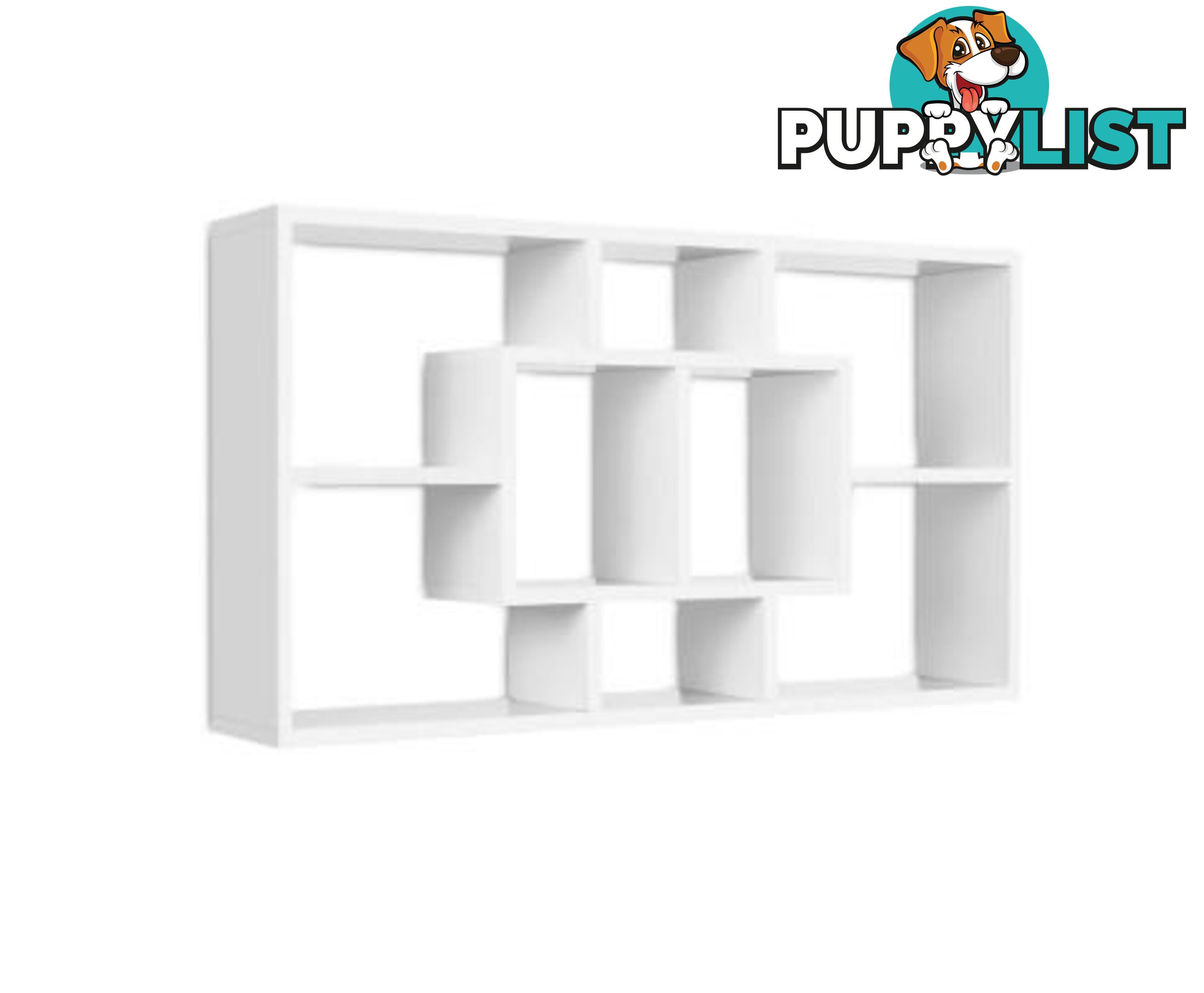 Floating Wall Shelf Diy Mount Storage Bookshelf Display Rack White - Artiss - 9355720014662