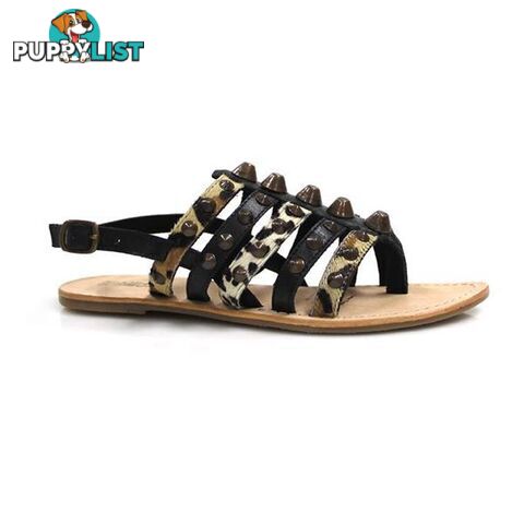 Just Because Bazaar Sandal - Black/Multi - Unbranded - 4326500386731