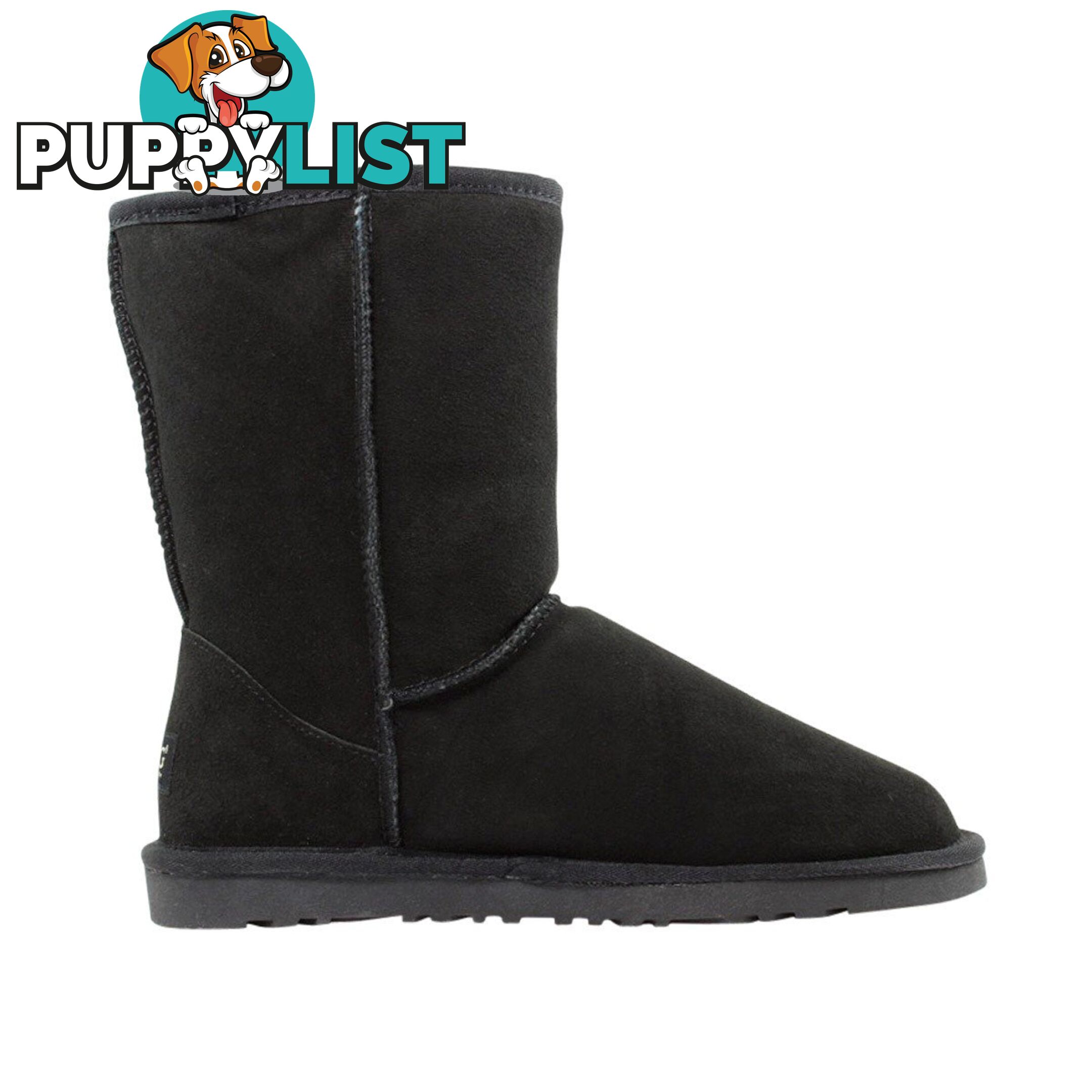 UGG Mid Classic Boots Alexi Black Unisex - UGG - 822427519855