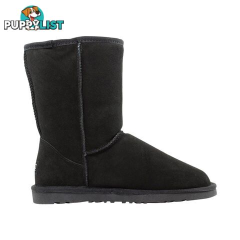 UGG Mid Classic Boots Alexi Black Unisex - UGG - 822427519855