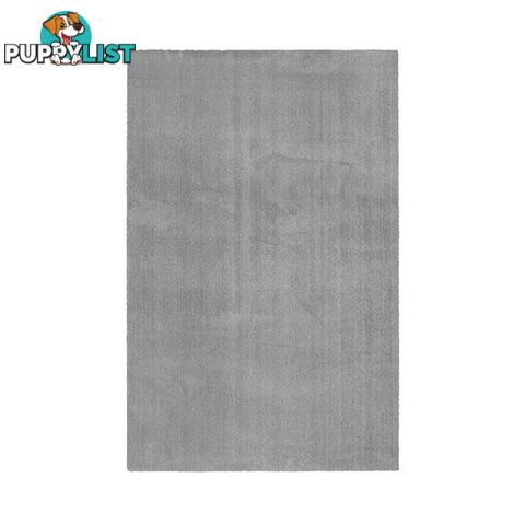 Comfy Light Grey Polyester Rug - Unbranded - 787976629380