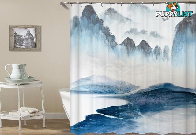 Ocean Cliffs Art Shower Curtain - Curtain - 7427046022835