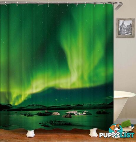 Aurora Shower Curtain - Curtain - 7427046140768