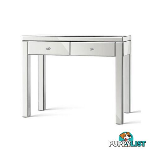 Mirrored Furniture Dressing Console Hall Table Sideboard Drawers - Artiss - 9350062259054