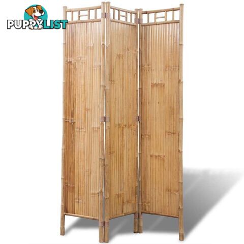 3-Panel Bamboo Room Divider - Unbranded - 9476062041533