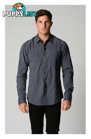 Deacon Basso Stripe Shirt - Medium - Deacon - 4326500389206