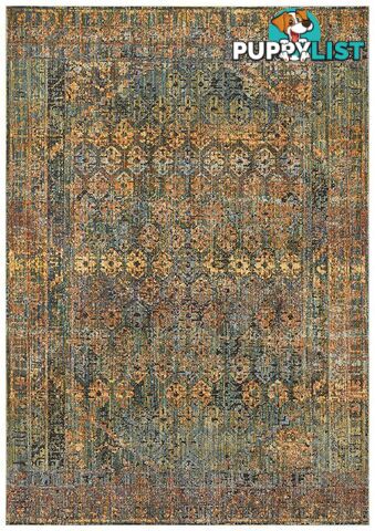 Jezebel Fluid Daylight Modern Blue Rug - Unbranded - 9375321827713