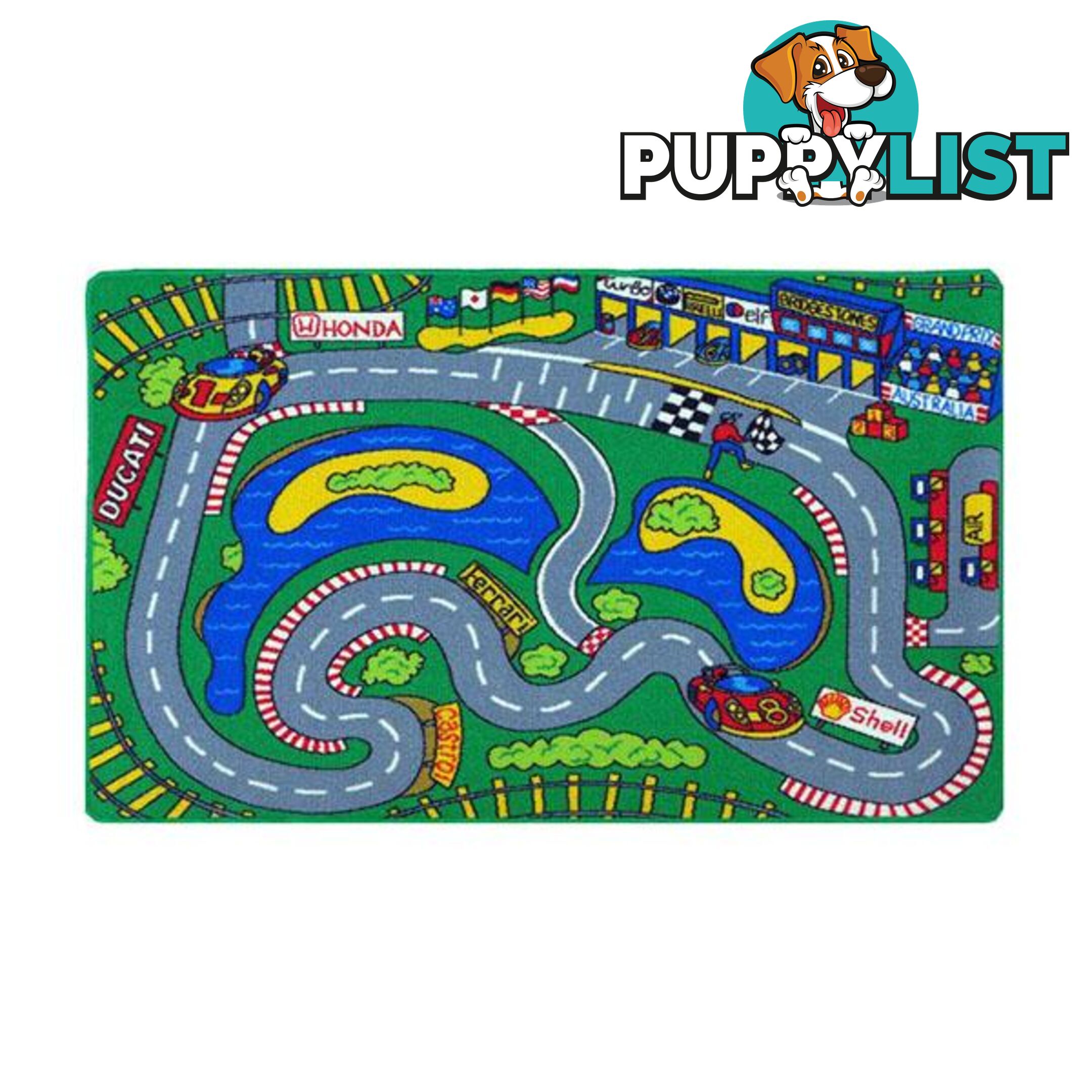 Playmat Grand Prix Kids Rug - Unbranded - 7427005870408