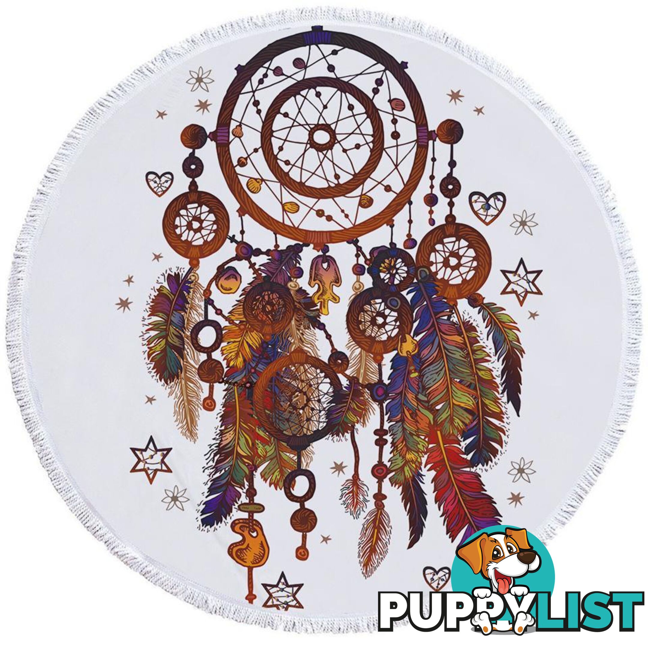 Stunning Dream Catcher Beach Towel - Towel - 7427046311267