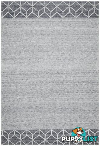 Visions Winter Grey Pulse Modern Rug - Unbranded - 9375321829427