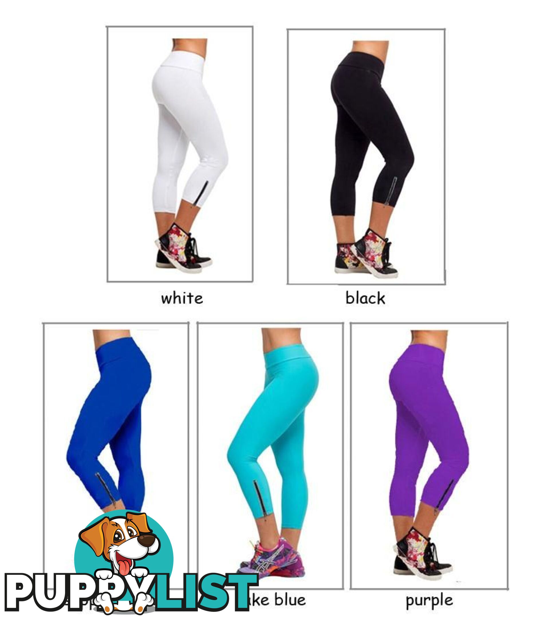 Ladies Capri Style Gym Pants - Unbranded - 4326500406910