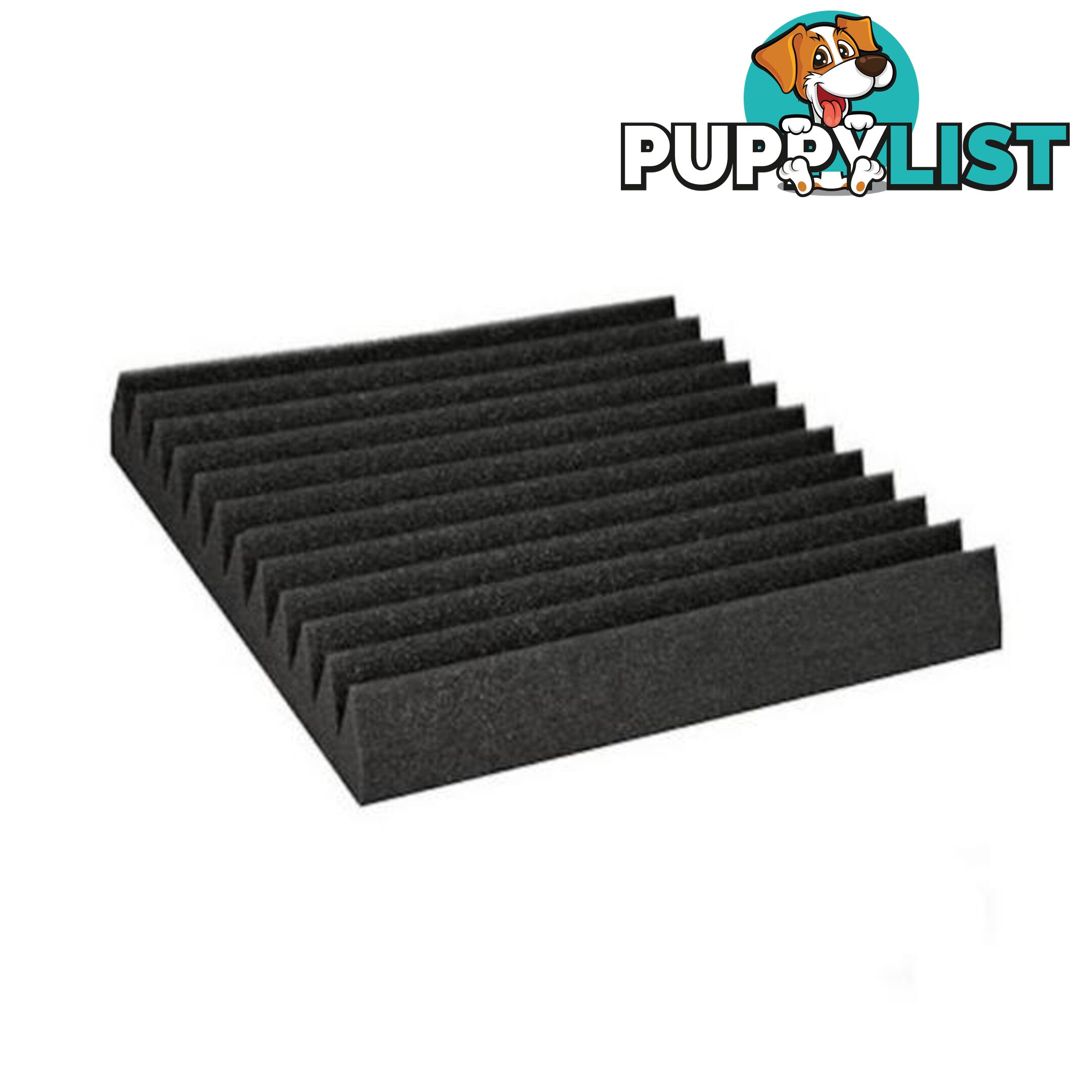 20 Pcs Studio Acoustic Foam 30x30cm Black Wedge - Unbranded - 7427005867484