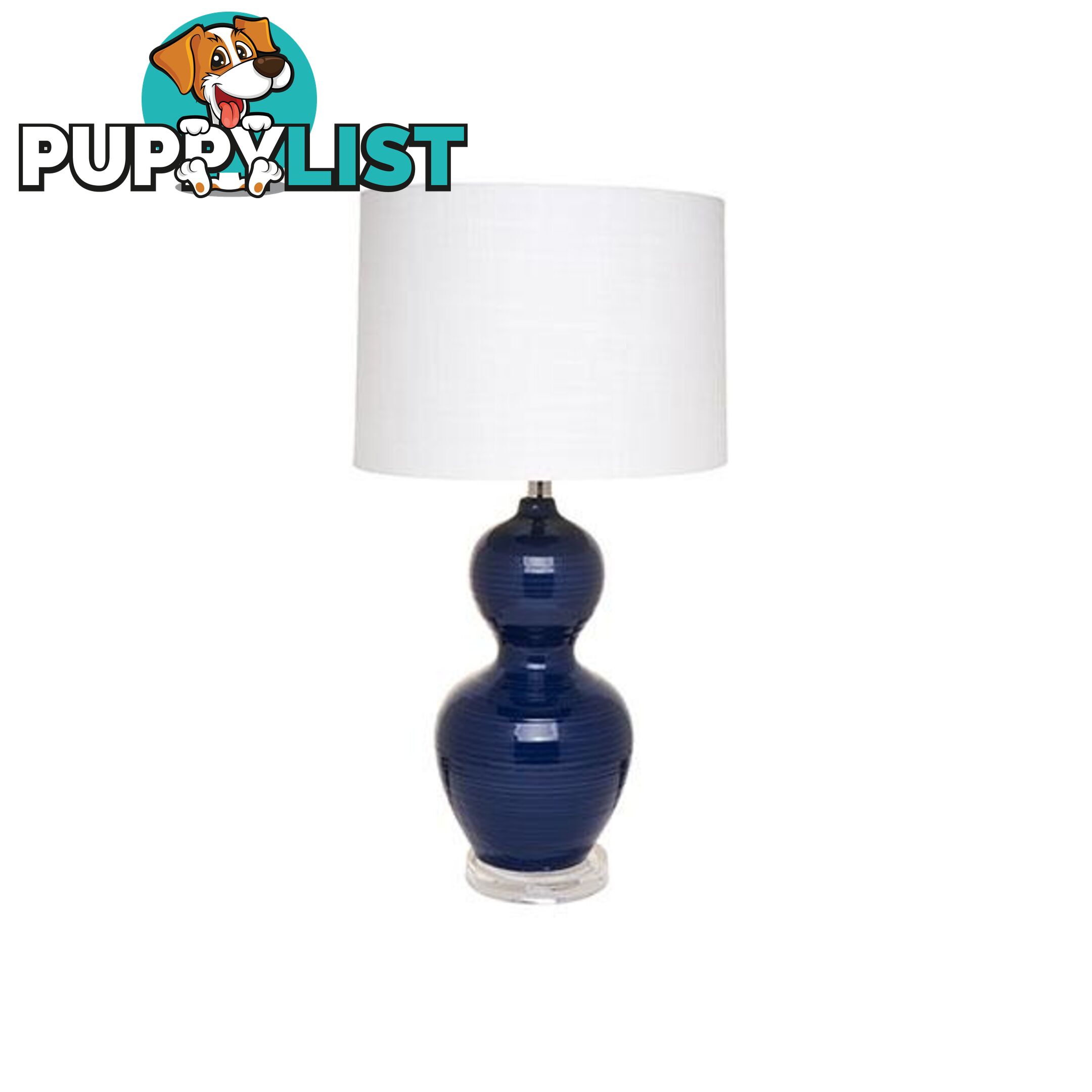 Bronte Table Lamp Blue - Table Lamp - 9320294095713