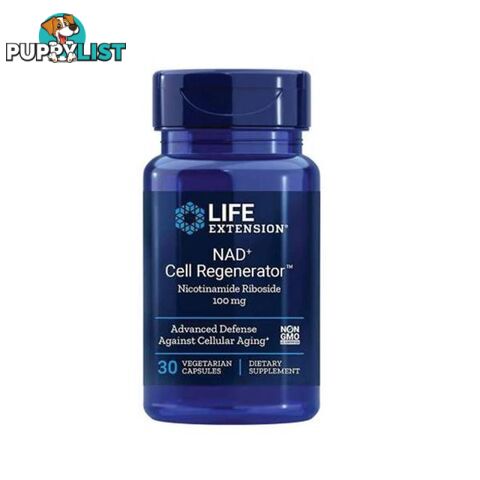 100Mg Nadcell Regenerator Life Extension Capsules - Life Extension - 9476062139995