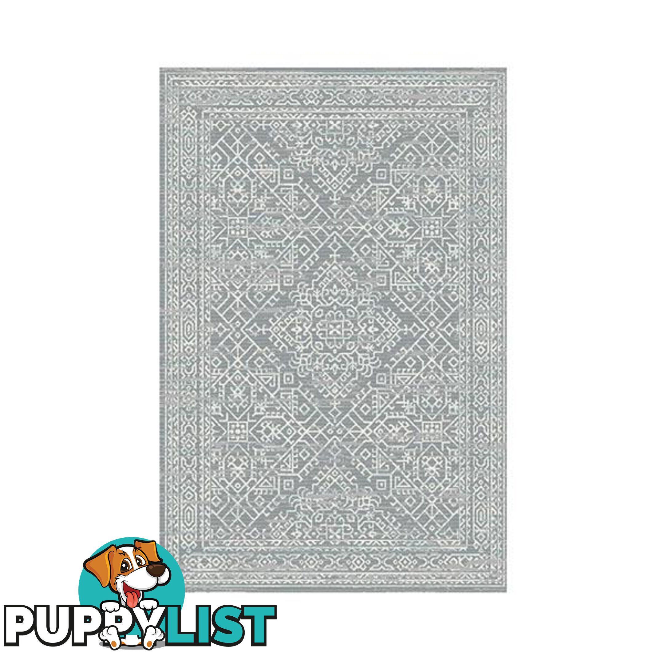 Polyester Dark Grey Luxe Rug 155 X 225 Cm - Unbranded - 9476062131197