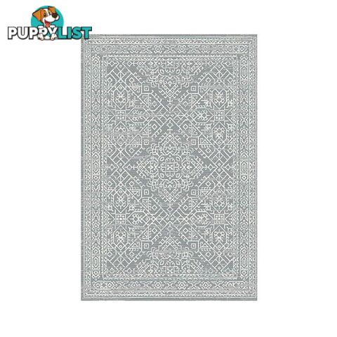 Polyester Dark Grey Luxe Rug 155 X 225 Cm - Unbranded - 9476062131197